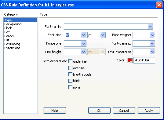 h1-css-style-settings h1-css-style-settings