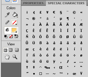 special-characters