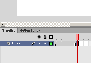 keyframe added