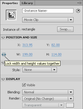 size properties